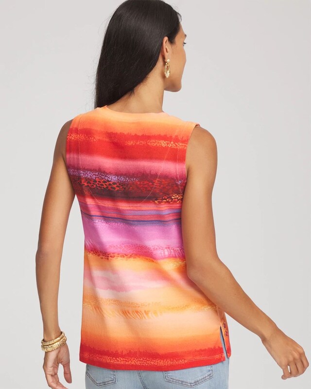 Rio Sunset Sleeveless Tank - image 3
